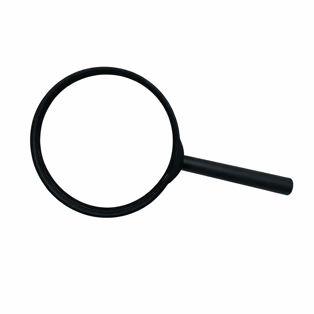 Лупа ручна Hao Ming 90 мм Чорний (31153218)