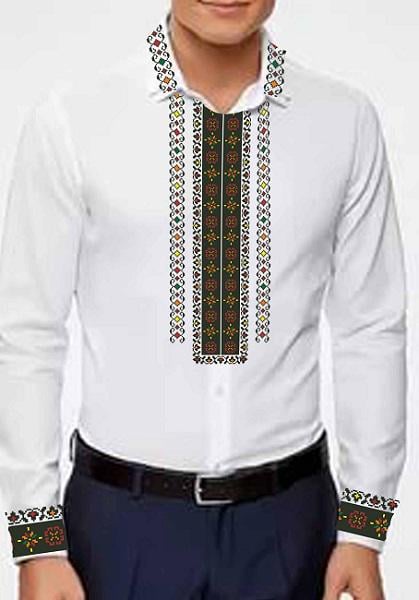 Заготовка для вишивки нитками або бісером сорочка СЧД-379 домоткане полотно