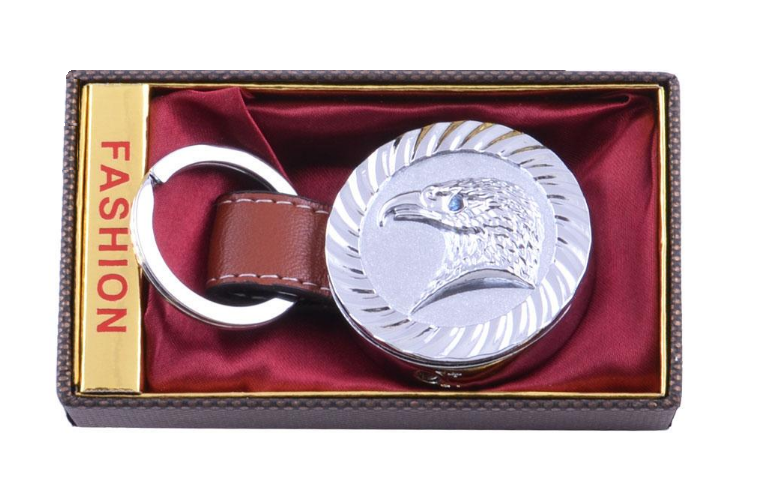 Зажигалка-брелок Орел 3 в подарочной коробке Silver (32161783)