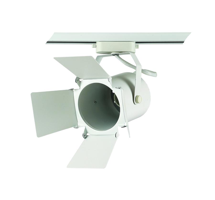 Светильник трековый Levistella 901504 WH с шинопроводным регулятором под лампу E27 Белый (106-16-LVS1519)