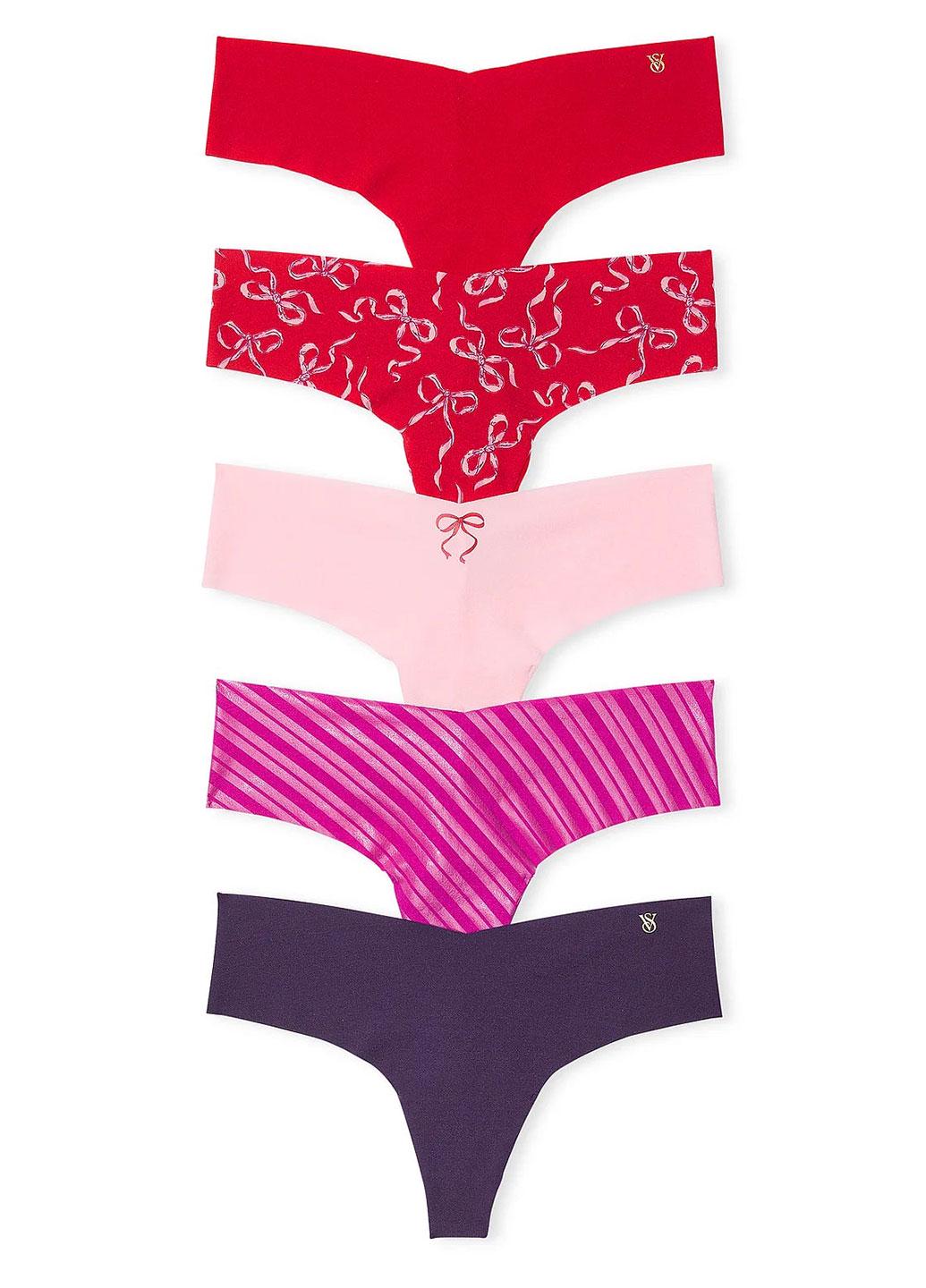 Набор трусиков Victoria's Secret L 5 шт. Разноцветный (000R00420929QD7L)