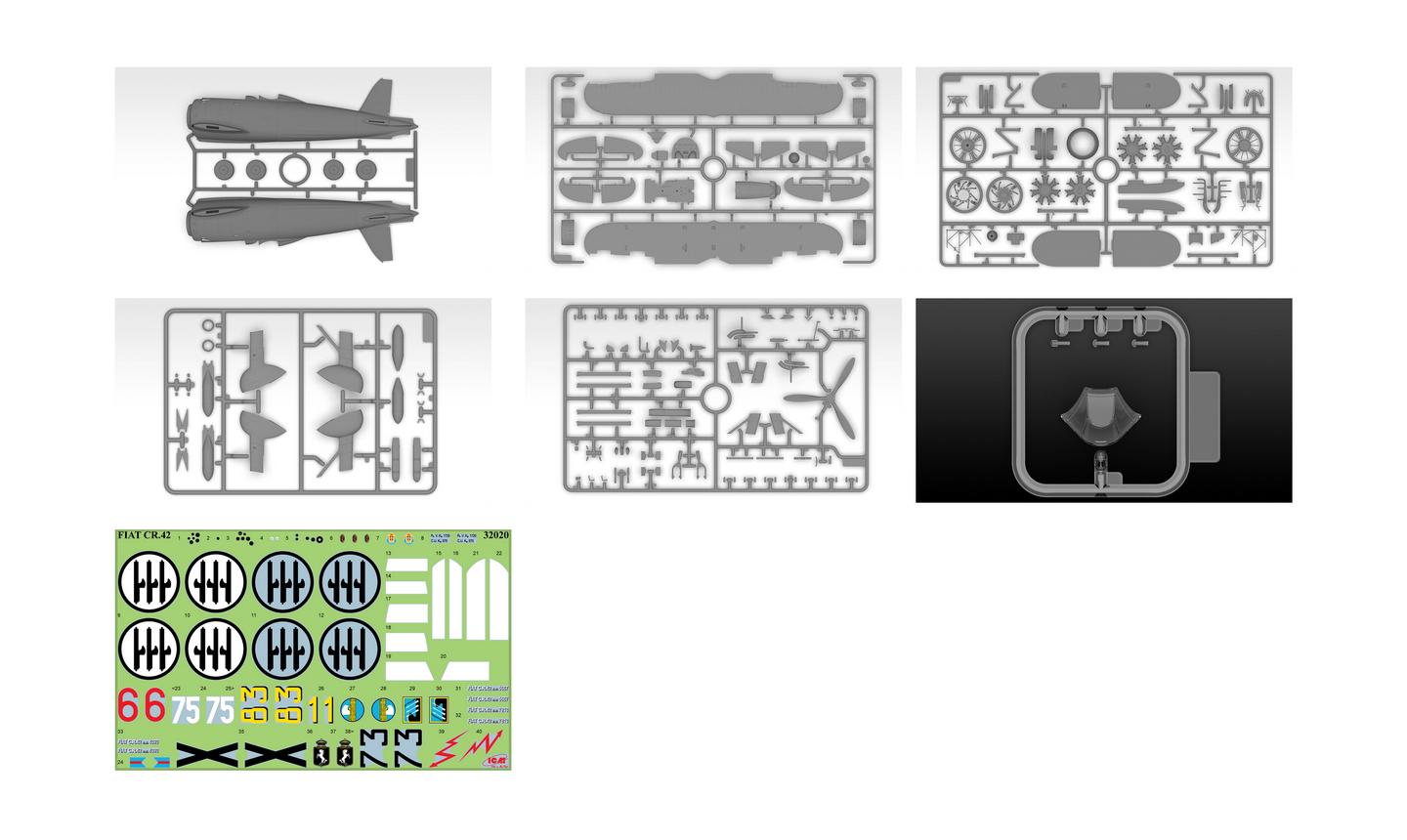 Сборная модель ICM Бои за Мальту (DS3201) - фото 3 Сборная модель ICM Бои за Мальту (DS3201) - фото 3