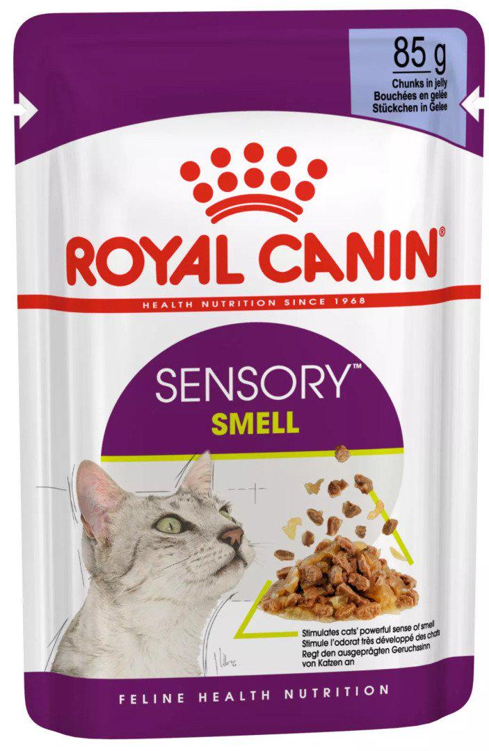 Корм вологий для котів Royal Canin Sensory Smell Chunks In Jelly 85 г (9003579018835)