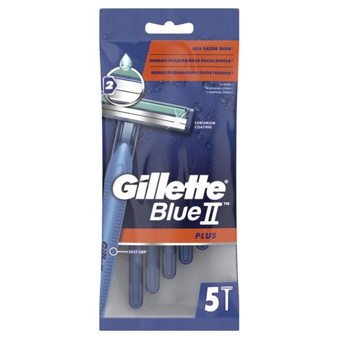 Станок для бритья Gillette Blue 2 Plus 5 шт. (1636360609)