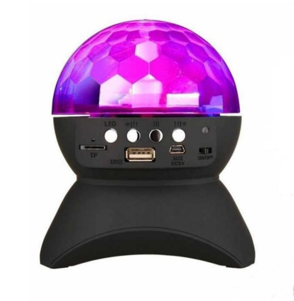 Диско-шар Charging Crystal Magic Ball Bluetooth L-740 Black (3d6c3645)