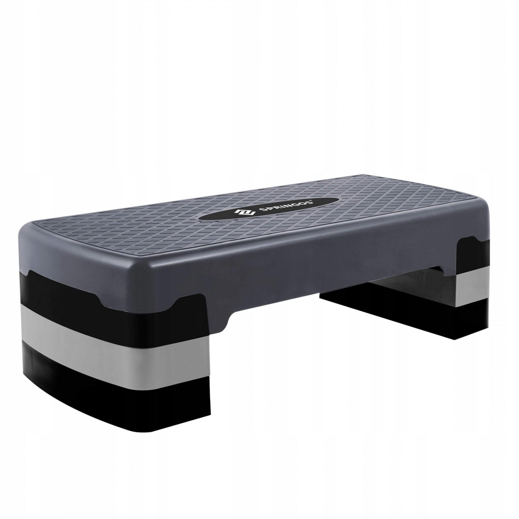 Степь-платформа Springos 3-ступенчатая Black/Grey (20687) Степь-платформа Springos 3-ступенчатая Black/Grey (20687)