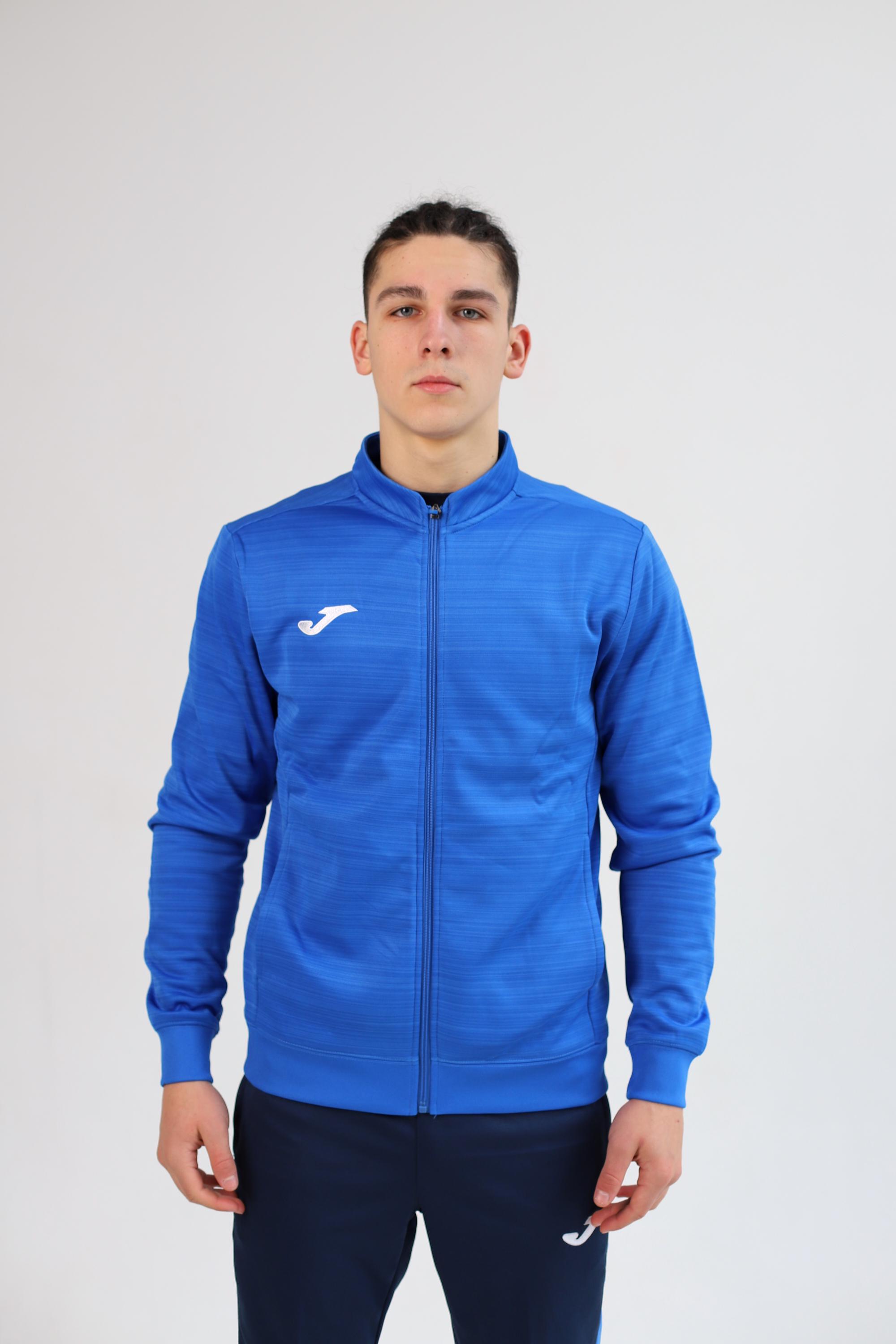 Олимпийка Joma 102866.700 Grafity Iii Full Zip Sweatshirt Royal M (8445456435365)