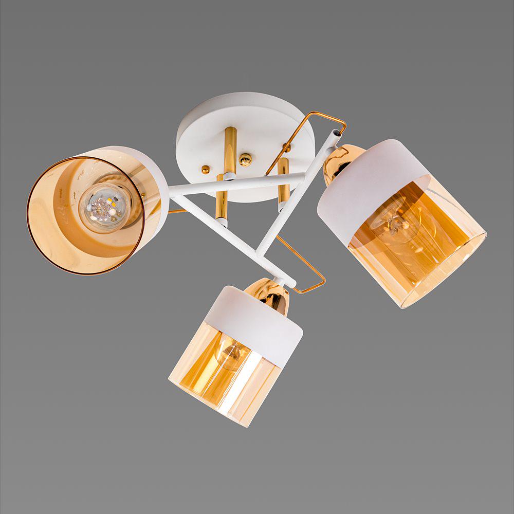 Люстра потолочная Sirius Л 8100/3А WT+FG