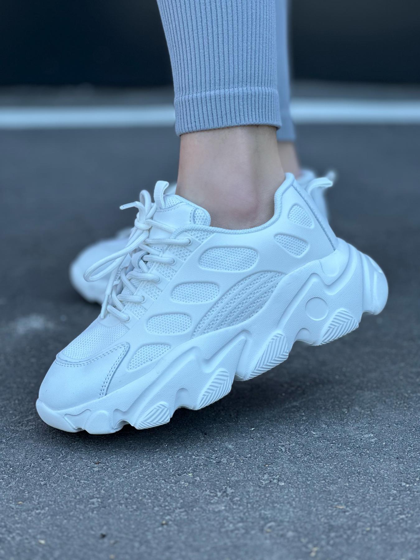 Кросівки жіночі натуральна шкіра/текстиль р. 38 Білий (9546396) Кросівки жіночі натуральна шкіра/текстиль р. 38 Білий (9546396)