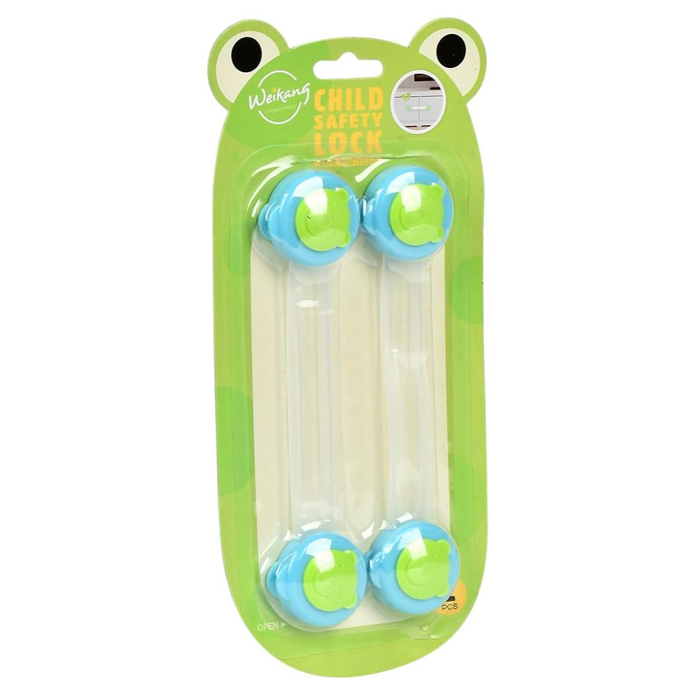 Набор блокировщиков на двери Weikang R94780 2 шт. 16х3,5 см Прозрачный/Голубо-зеленый - фото 1 Набор блокировщиков на двери Weikang R94780 2 шт. 16х3,5 см Прозрачный/Голубо-зеленый - фото 1