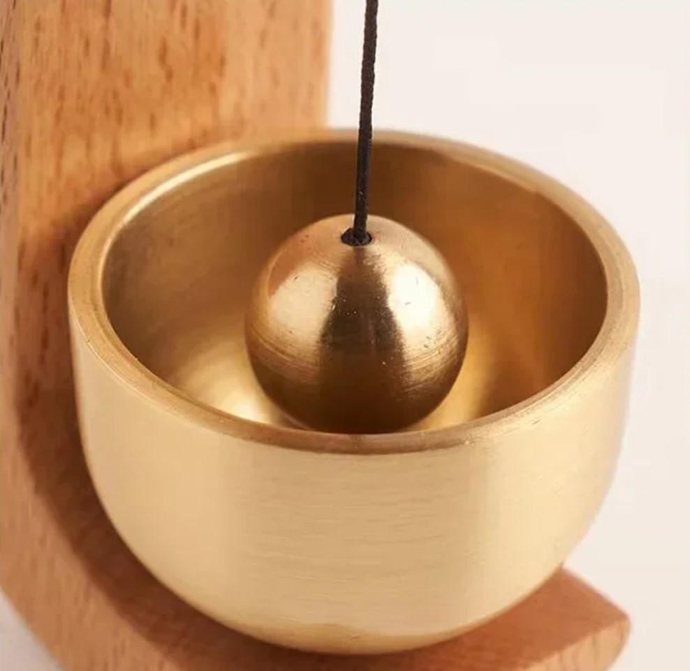 Дзвіночок дерев'яний Primo Wood Bell для дверей Light Brown (2798607428) - фото 4 Дзвіночок дерев'яний Primo Wood Bell для дверей Light Brown (2798607428) - фото 4