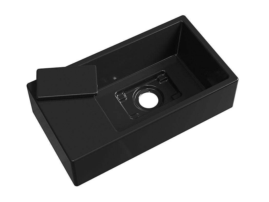 Умывальник подвесной Status Savay L Black (728) - фото 6