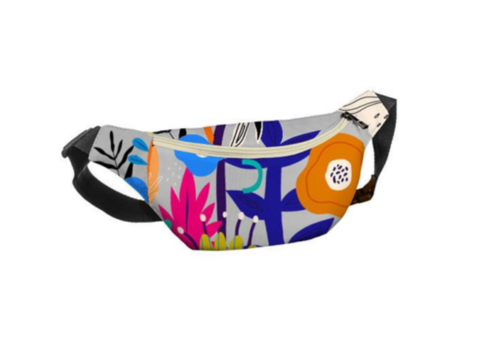 Сумка-бананка через плечо и на пояс Presentville Bumbag Чудо цветы 27х16 см (BB_22S022_SBR) Сумка-бананка через плечо и на пояс Presentville Bumbag Чудо цветы 27х16 см (BB_22S022_SBR)