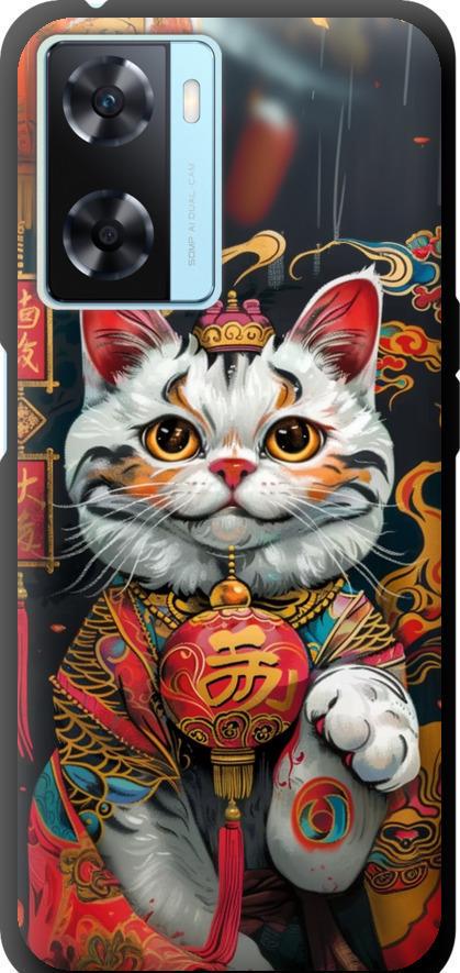 Чехол на Oppo A57s China Cat v2 (6135b-2931-42517) Чехол на Oppo A57s China Cat v2 (6135b-2931-42517)