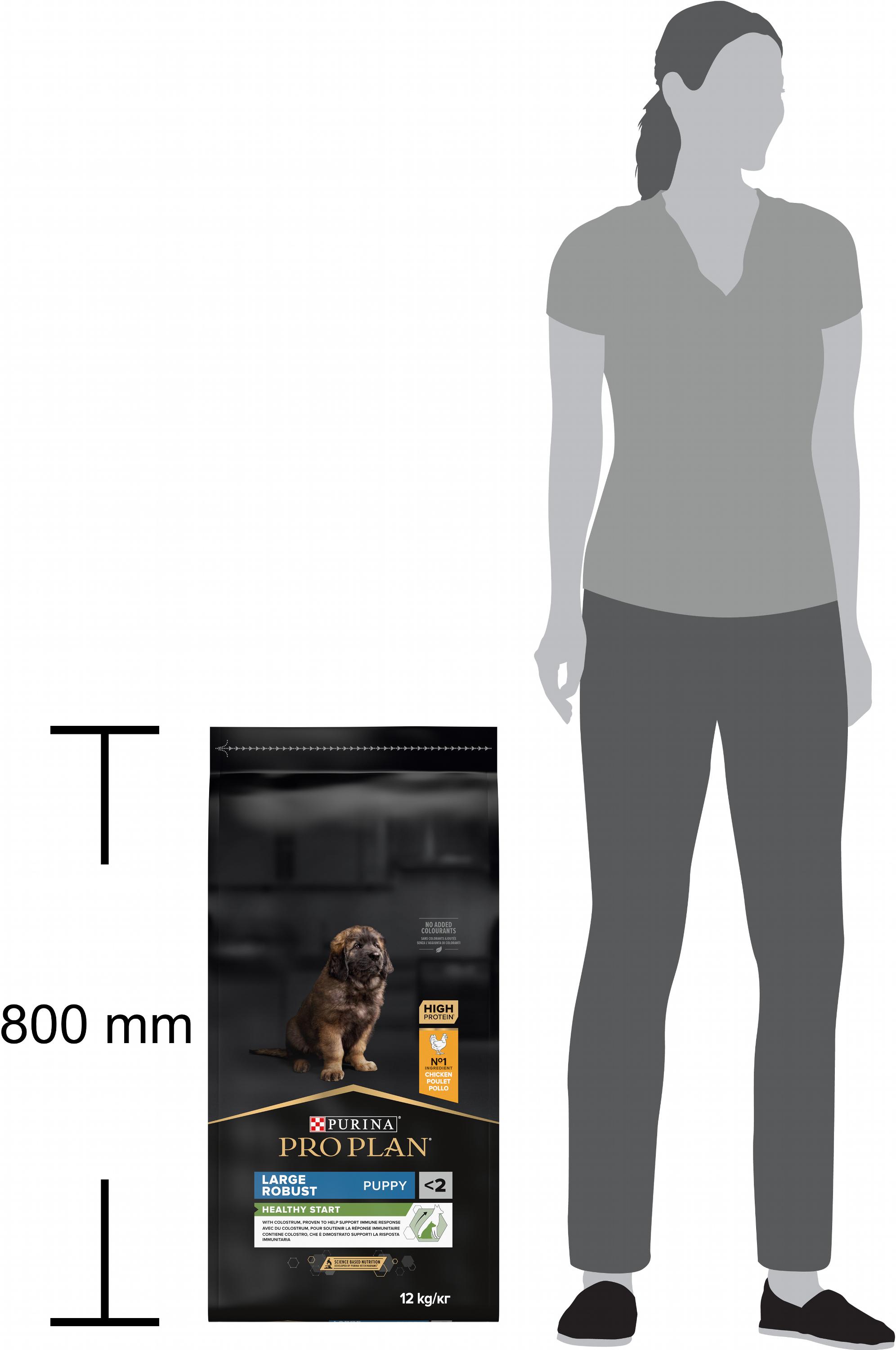 Сухой корм для щенков крупных пород Purina Pro Plan Large Robust Puppy с курицей 12 кг (7613035120341) - фото 5 Сухой корм для щенков крупных пород Purina Pro Plan Large Robust Puppy с курицей 12 кг (7613035120341) - фото 5