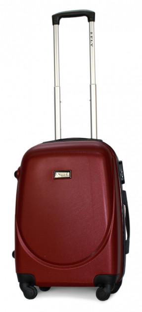 Чемодан пластиковый Fly 310 S на 4 колесах Бордовый (CEKRBFL310SM4BOD) - фото 2 Чемодан пластиковый Fly 310 S на 4 колесах Бордовый (CEKRBFL310SM4BOD) - фото 2