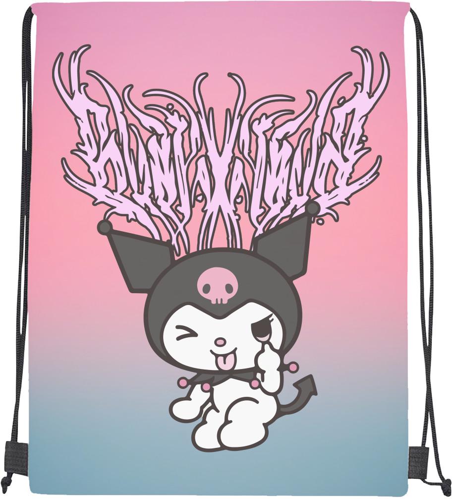 Мішок спортивний Kuromi Hello Kitty 7 (20300611)
