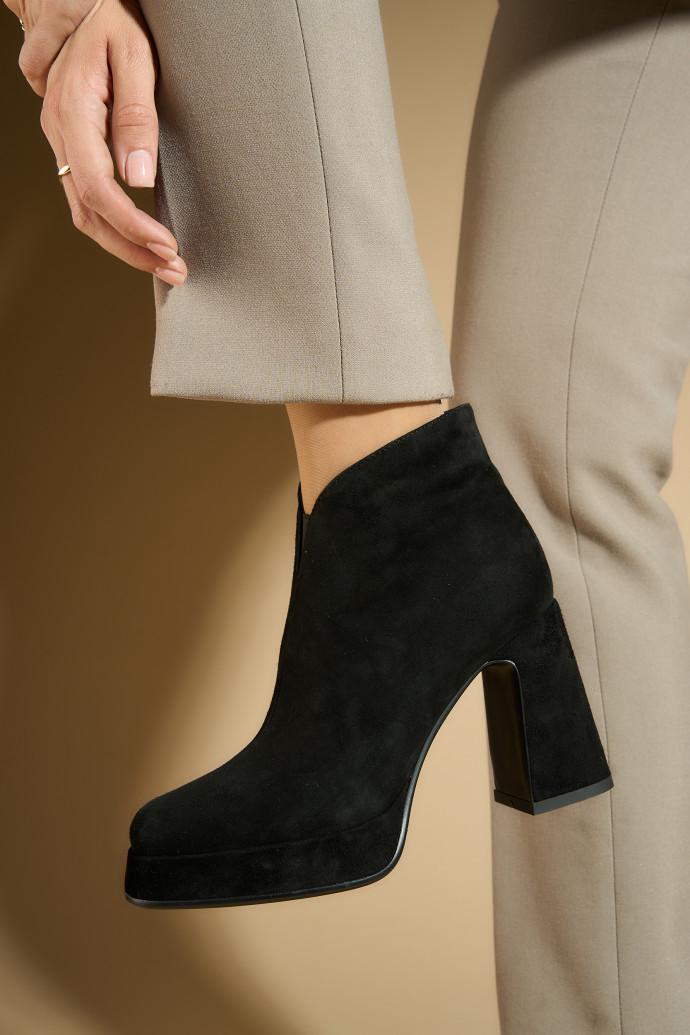 Ботильйони жіночі Fabio Monelli р. 39 Чорний (180767)