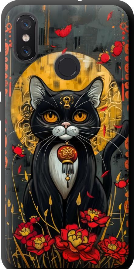 Чехол на Xiaomi Mi8 China Cat (6134b-1499-42517)