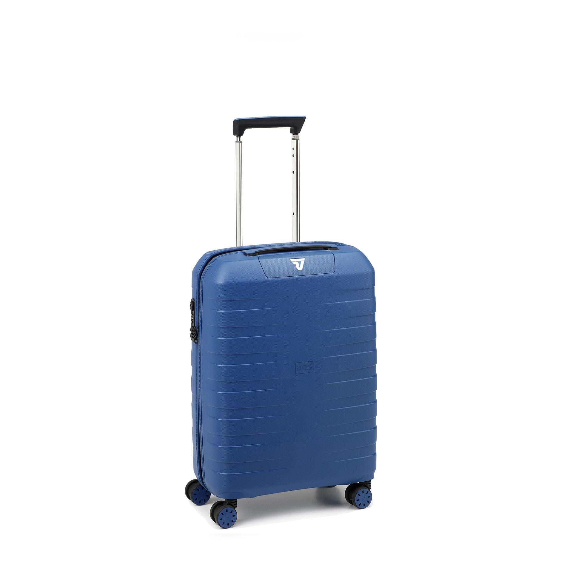 Валіза ручна поклажа Roncato Box Sport 2.0 5533/0183 55х40х20 см 2,2 кг 41 л Синій (12161)
