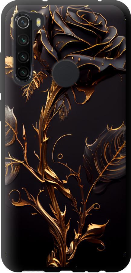 Чехол на Xiaomi Redmi Note 8 Роза 3 (5552b-1787-42517) Чехол на Xiaomi Redmi Note 8 Роза 3 (5552b-1787-42517)