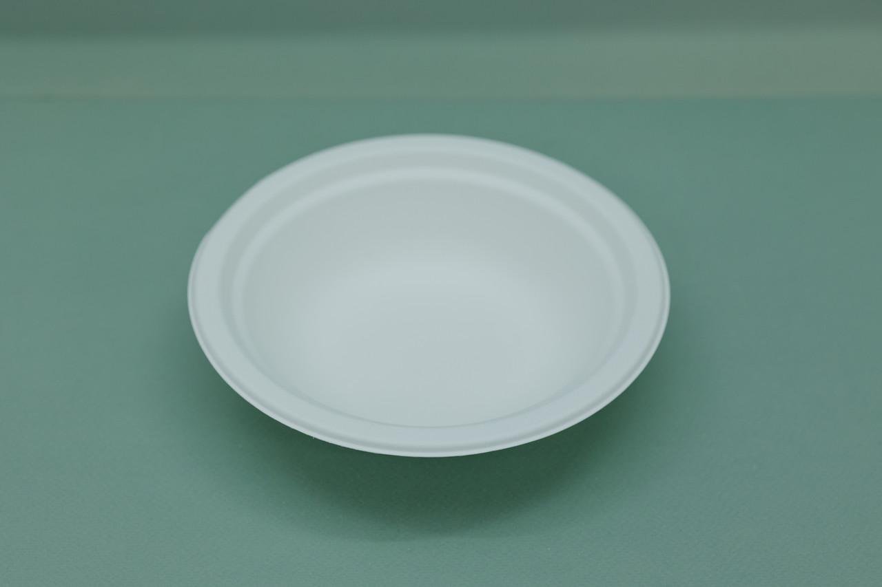 Одноразовая миска из картона 400 мл 125 шт. (00000000479) - фото 4