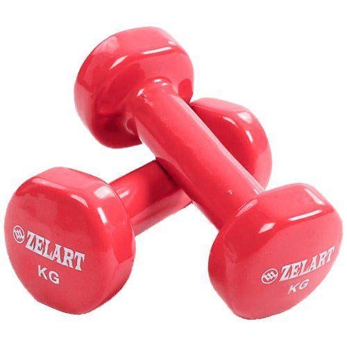 Гантели для фитнеса TA-5225 1 кг Коралловый (56363038) - фото 3