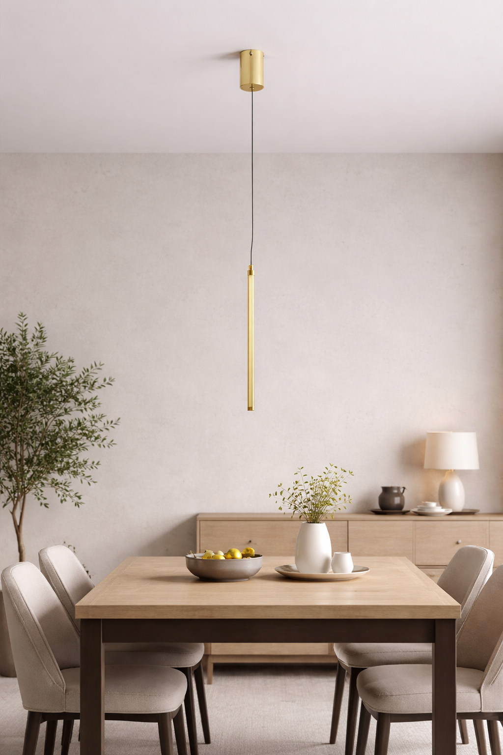 Подвесной светильник Forma Slim LED нейтральный свет 10W (20405/60GD)