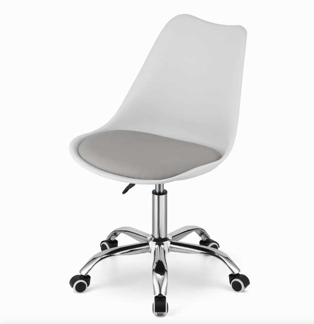 Офісне крісло Leobert Alba Біло-сірий - фото 4 Офісне крісло Leobert Alba Біло-сірий - фото 4