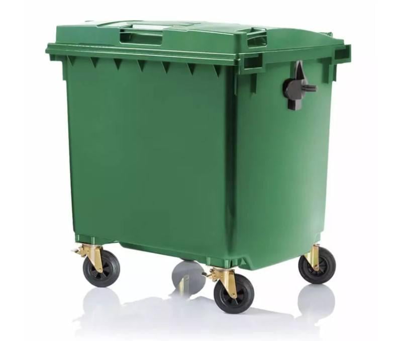 Контейнер для твердых бытовых отходов Weber 1100 л Зеленый