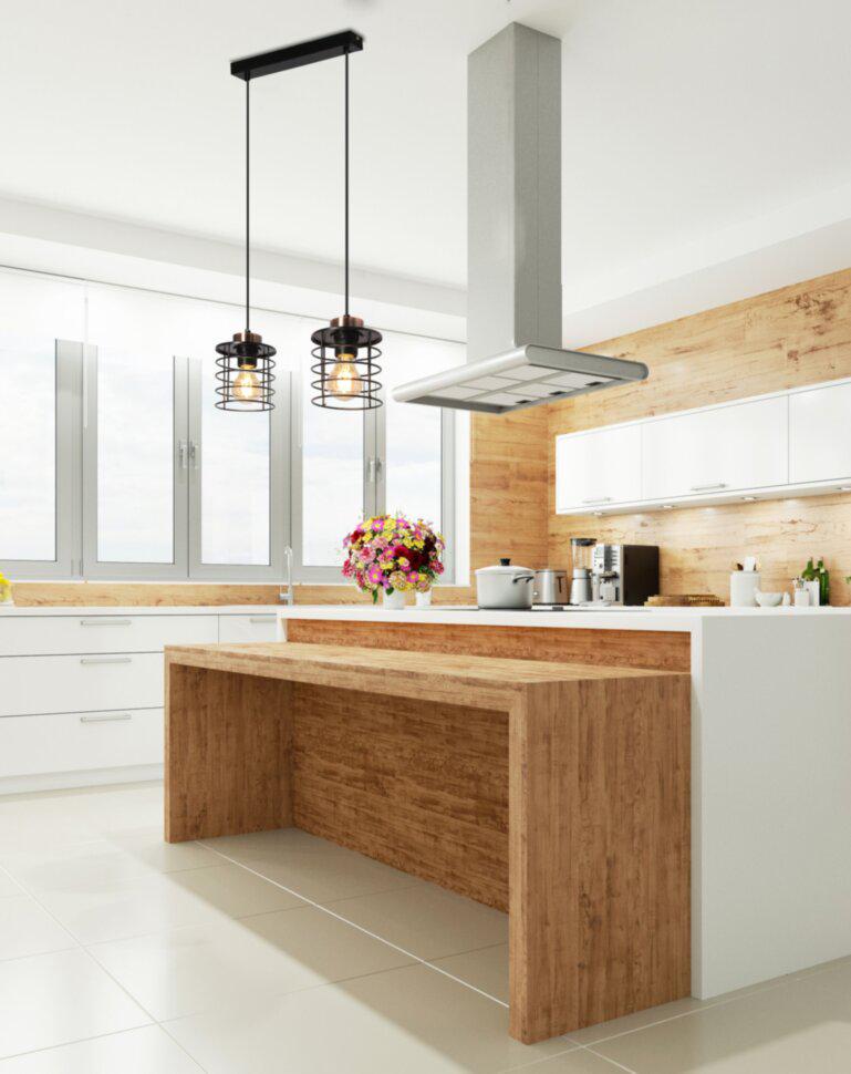 Люстра Candellux Glob 37x100 см Мідно-чорний (32-00361) - фото 2 Люстра Candellux Glob 37x100 см Мідно-чорний (32-00361) - фото 2