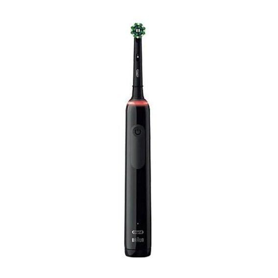 Щітка зубна електрична Oral-B D505 PRO 3 3500 Cross Action Black - фото 4