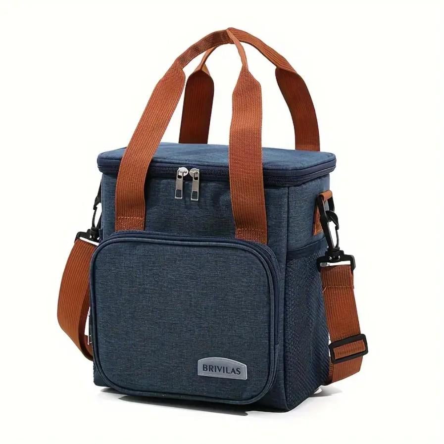 Сумка-холодильник на 1 отделение с ручкой через плечо 25х22х15 см 8 л Синий (1205-1) Сумка-холодильник на 1 отделение с ручкой через плечо 25х22х15 см 8 л Синий (1205-1)