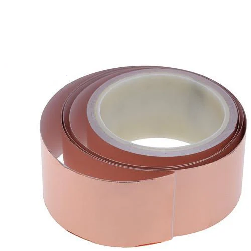 Фольга мідна одностороння струмопровідна 5 см 10 м (287225) Фольга мідна одностороння струмопровідна 5 см 10 м (287225)