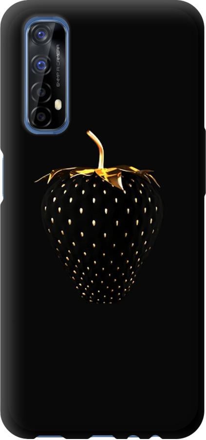 Чехол на Realme 7 Черная клубника (3585b-2081-42517)