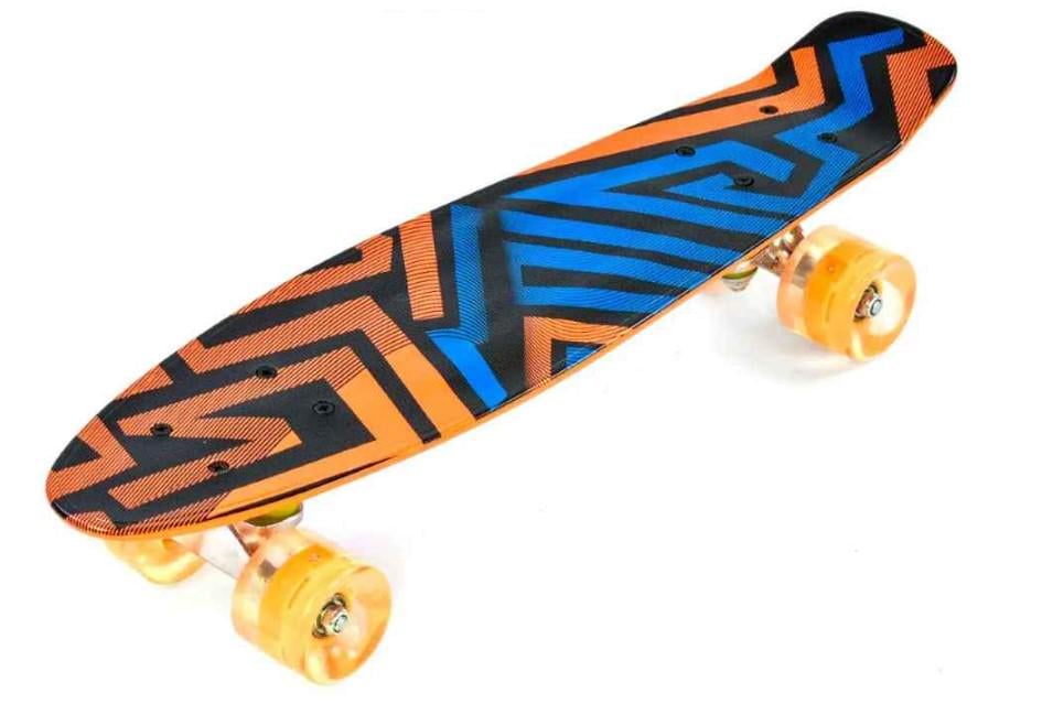 Пенниборд F 7620 Best Board со светящимися колесами 55 см