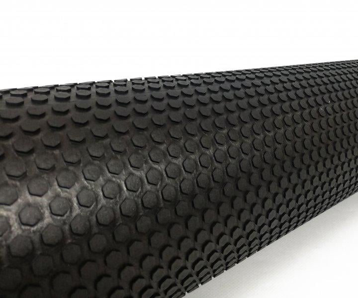 Масажний ролик EasyFit Foam Roller 60 см Чорний (EF-2032-B) - фото 2