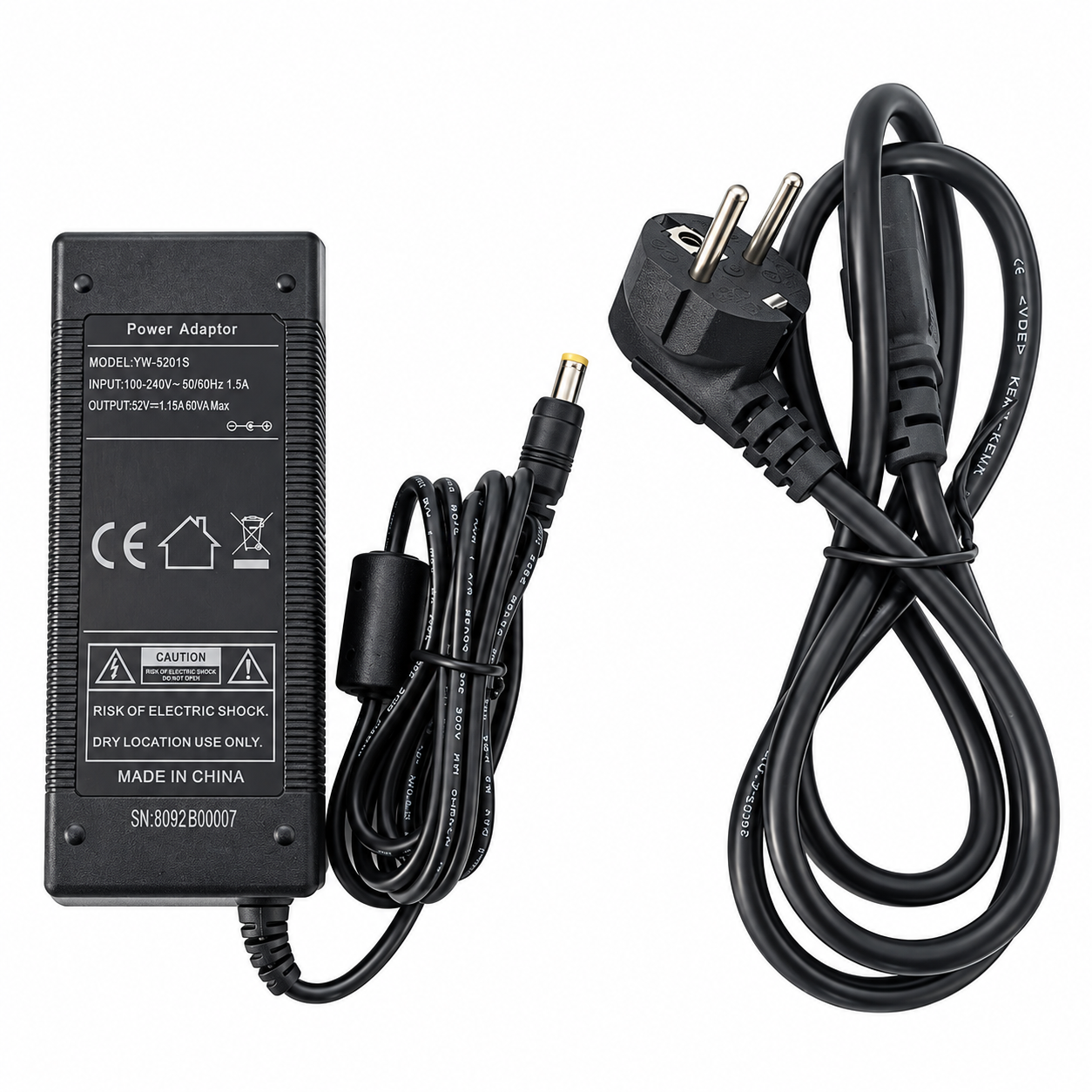 Блок питания Ewind EW-DP60W-52 52V 1,15А 60 Вт Black (38124952)