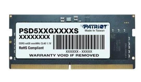 Оперативная память Patriot Signature Line DDR5 SO-DIMM 16GB/5600 (PSD516G560081S)