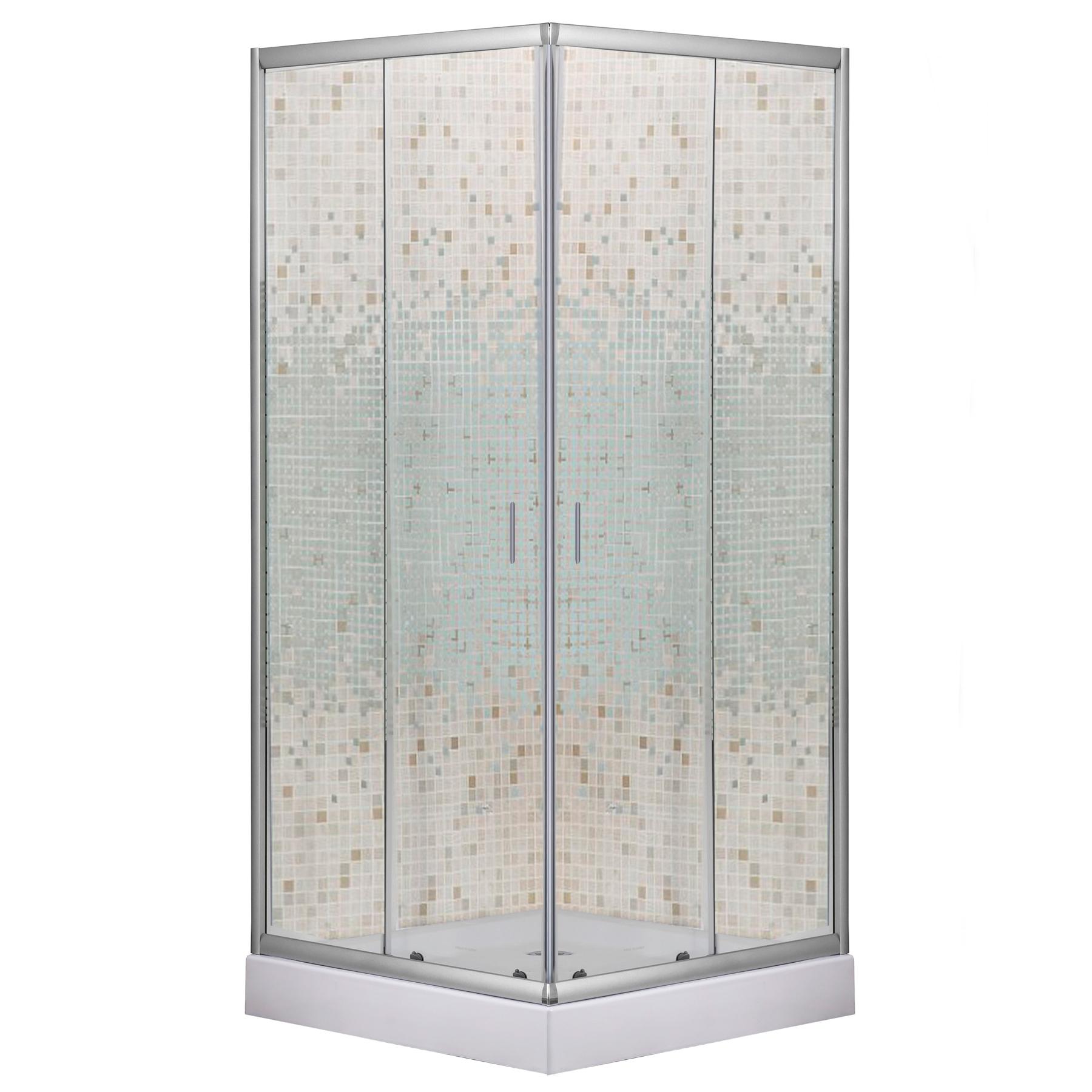 Душевая кабина Bravo ODRA 90W.Mosaic (20457gser)