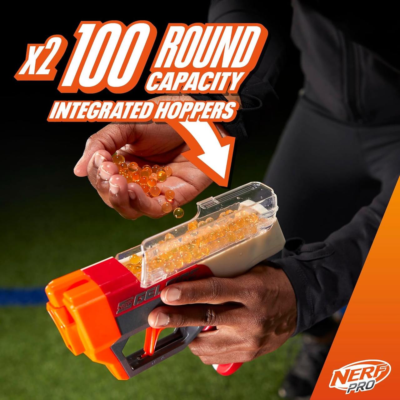 Набор бластеров Nerf Pro Gelfire Dual Wield Pack - фото 7