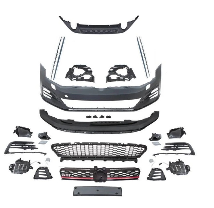 Комплект рестайлинга GT Tuning для Volkswagen Golf 7/E-Golf пластик под покраску