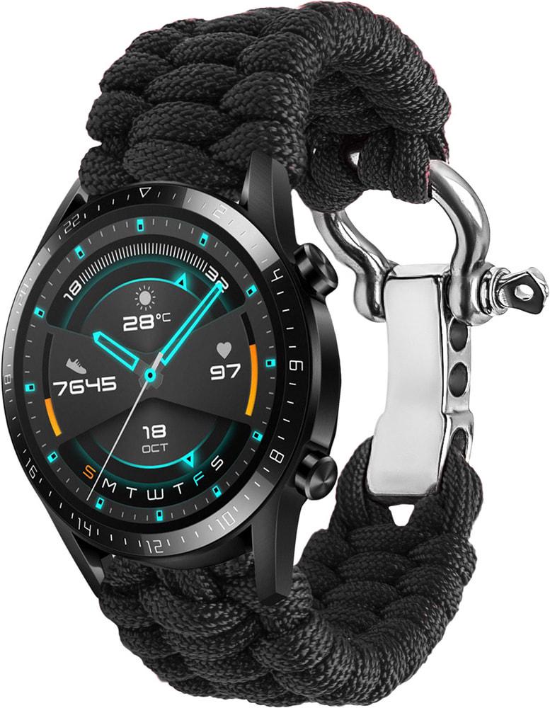 Ремешок из Паракорда Ruper для Huawei Watch GT (22mm) Black (30803-2B)