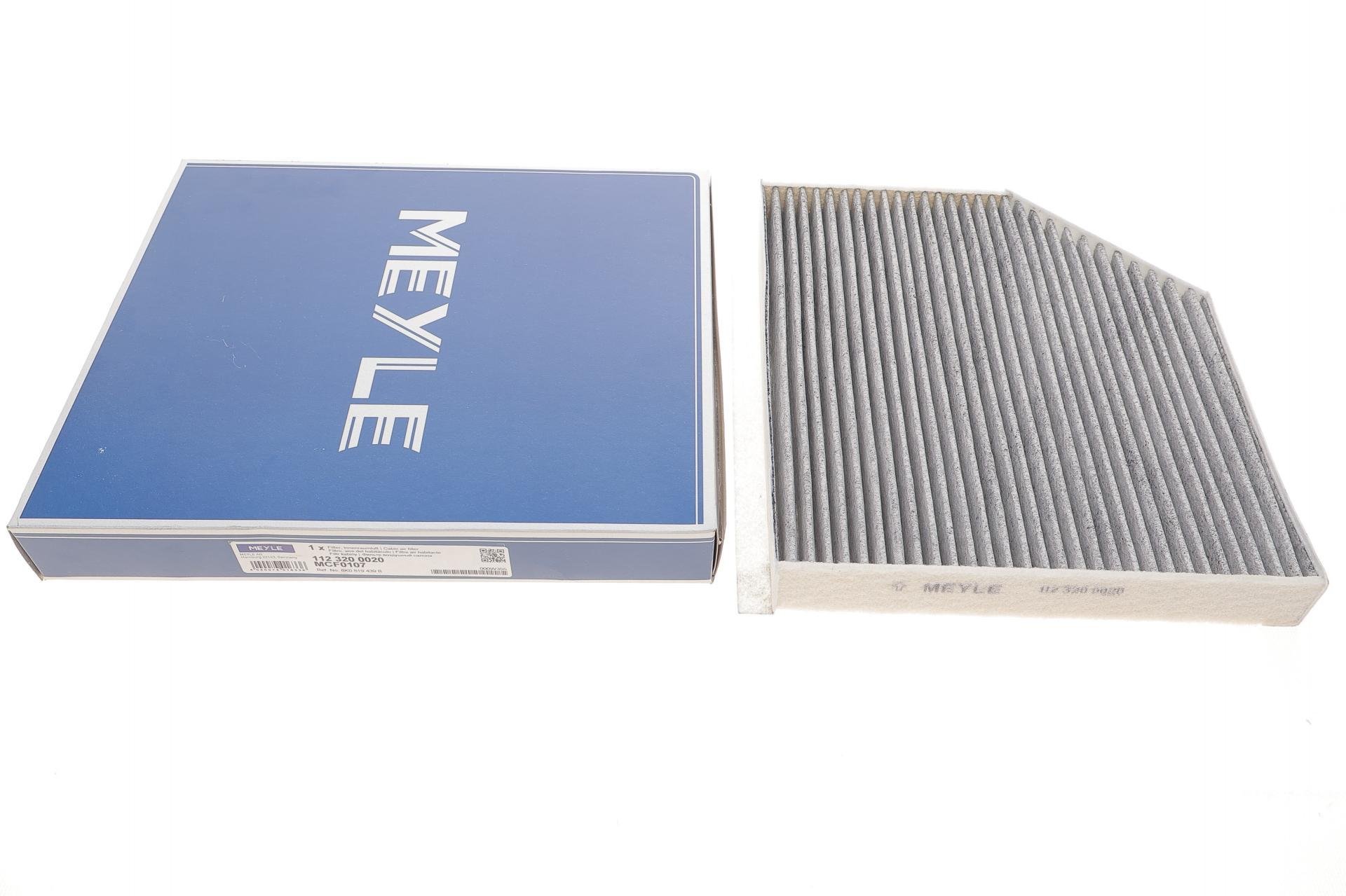 Фильтр салона Meyle для Audi A4/A6 1,8-4,2TFSI 07- угольный (112 320 0020)