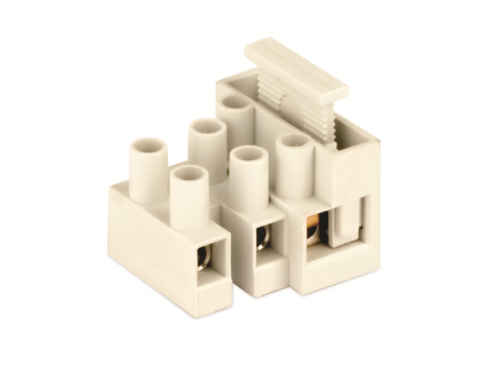Колодка клеммная ДКС Quadro 1P 6,3A 2,5 мм2 с держателем плавкой вставки (1331LP)