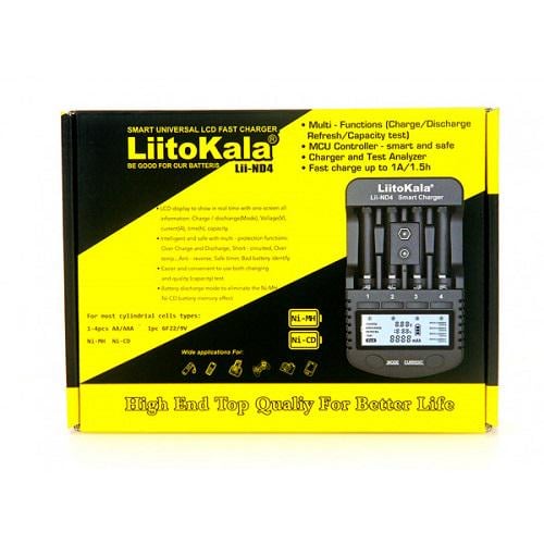 Зарядний пристрій LiitoKala Lii-ND4 battery charger AA/AAA (575813) - фото 4