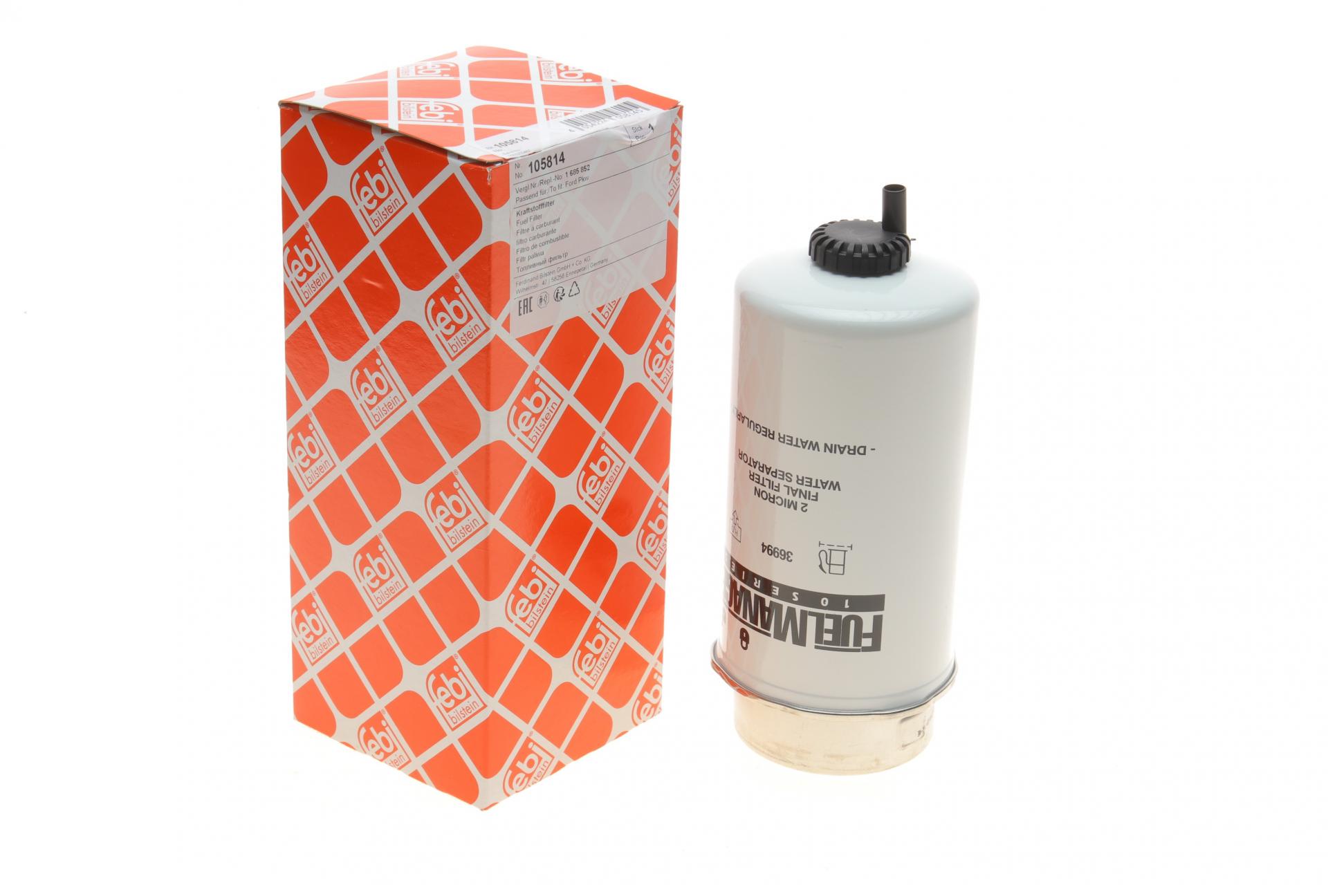 Фильтр топливный FEBI BILSTEIN для Ford Transit 2,0/2,4TDCi 02-06- (105814)