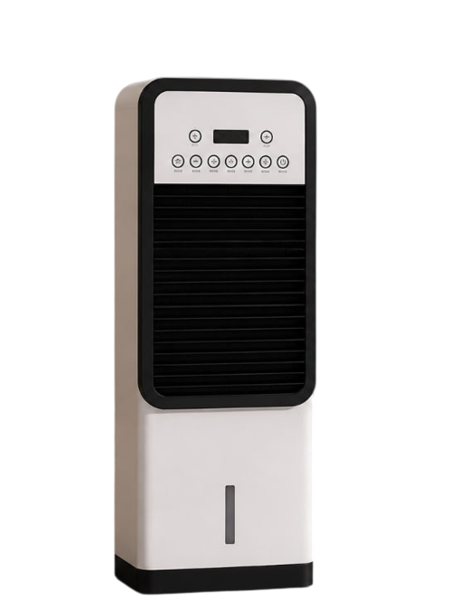 Вентилятор підлоговий Germatic Air Max Pro BFX-8d 1668 220V 2в1 зима-літо з обігрівом та охолодженням (35481937)