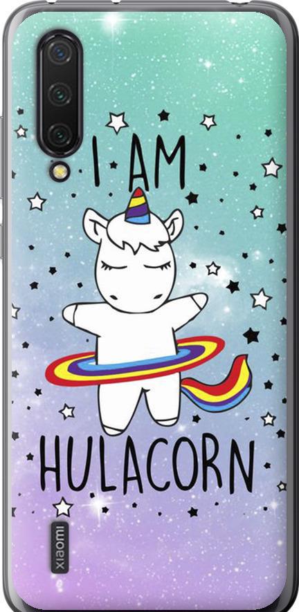 Чехол на Xiaomi Mi 9 Lite I'm hulacorn (3976u-1834-42517)