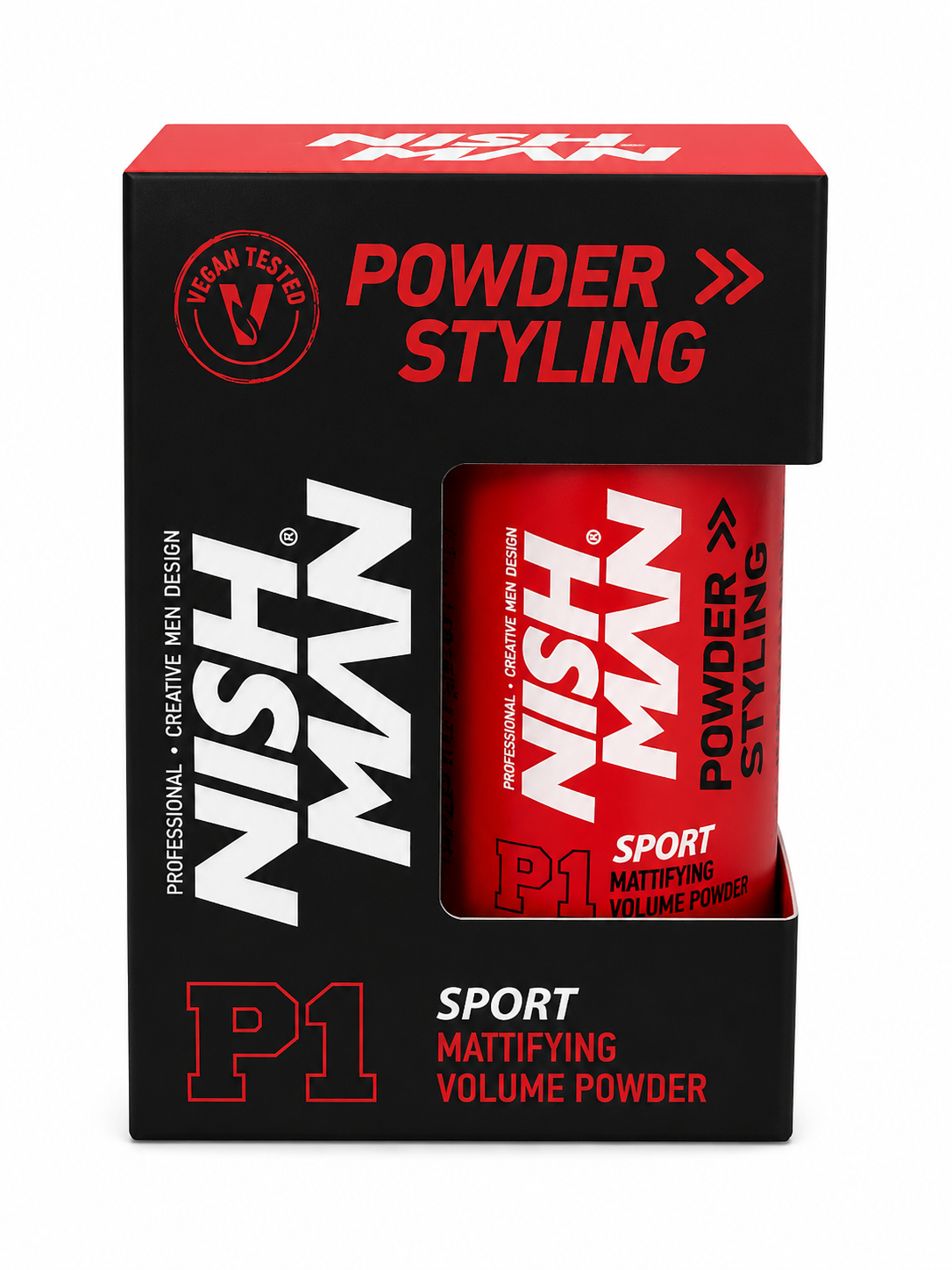Пудра матова для стилізації волосся Nishman P1 Sport 20 г (NMN-229-SPO)